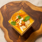 Panna cotta z musem mango ( 10 szt )